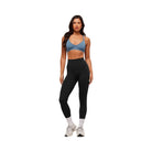 Gymshark Cotton Racerback Sports Bra - Worn Blue