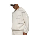 Alo Men's Scholar Hooded Sweater - Ivory