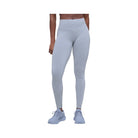 Alo Women's Seamless High-Waist Two Tone Rib Legging - Winter Frost Heather