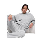 Alo Women's Accolade Crew Neck Pullover - Athletic Heather Grey