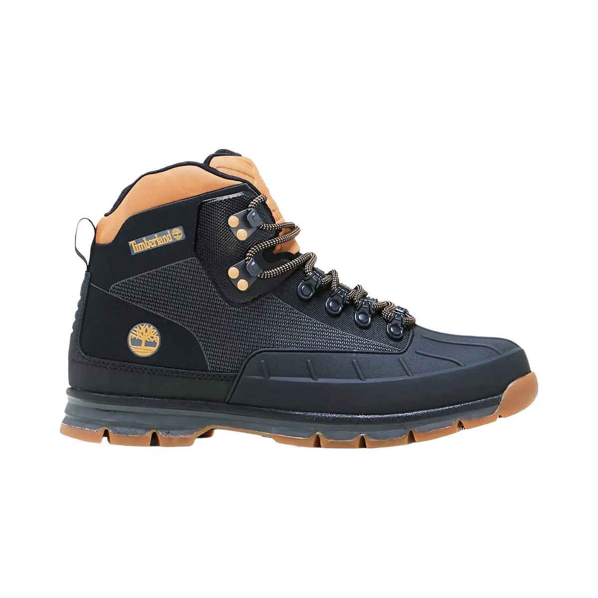 Timberland Euro Hiker Shell Jacquard Boot Black Wheat