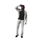 Alo Men's Wool Cashmere New Class Full Zip Hoodie - Pearl Grey Heather