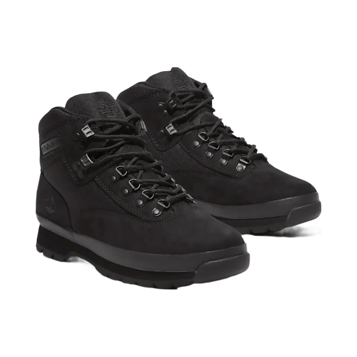 Timberland Euro Hiker Boot Black Nubuck Men'S