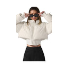 Alo Women's Main Act Corset Puffer - Ivory