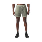 Alo Men's 5" Game Time Ripstop 2-In-1 Short - Limestone/Black