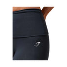 Gymshark Training Foldover Leggings - Heavy Blue