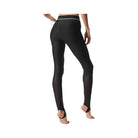 Alo Women's Airlift Mesh High-Waist Darling Stirrup Legging - Black