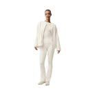 Alo Women's Polar Fleece Take Note Jacket - Ivory
