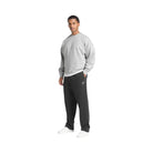 Gymshark Oversized Crest Crew - Light Grey Core Marl