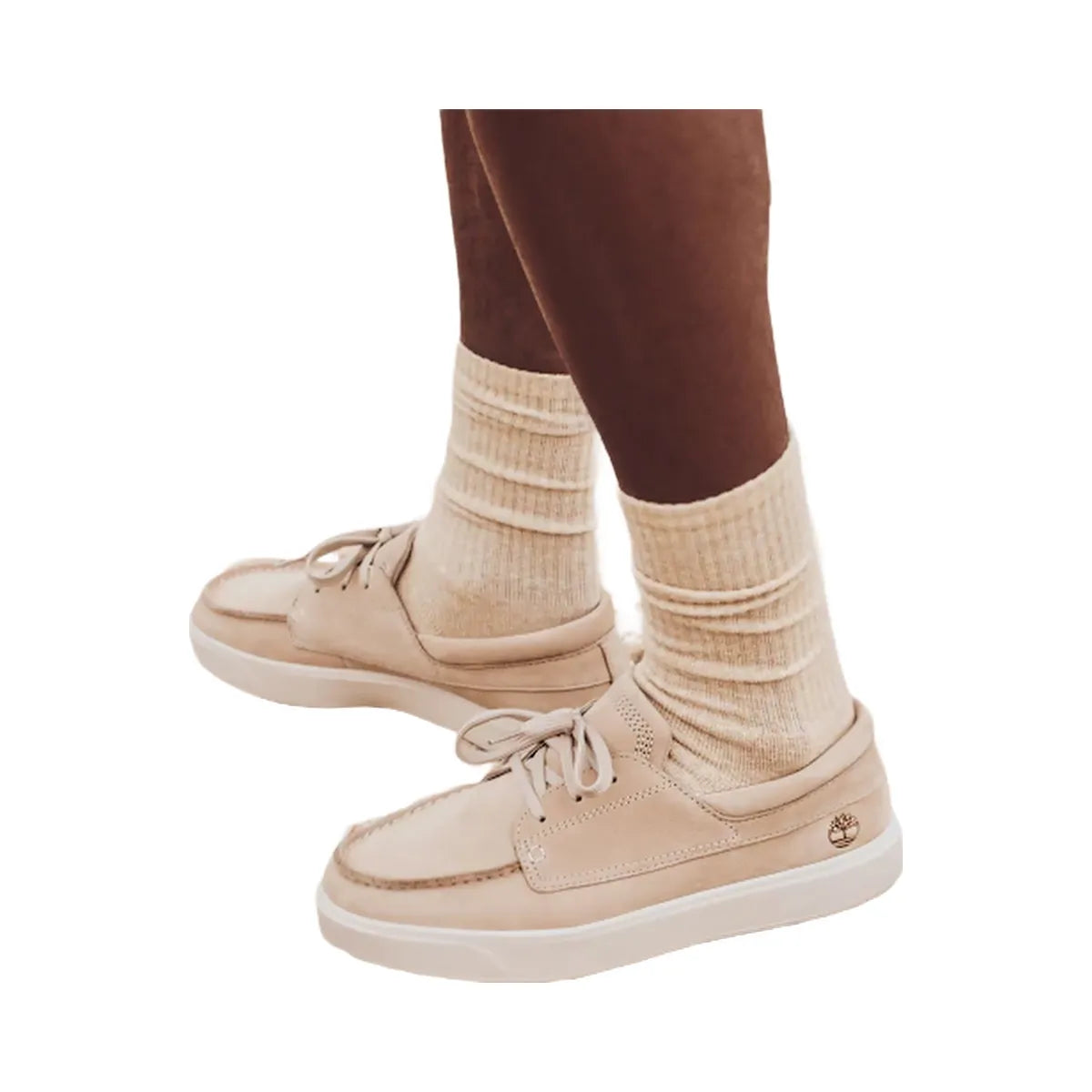 Timberland Emerson Street Sneaker Light Taupe Nubuck Men'S