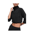 Alo Women's Polar Fleece Retreat Cropped Jacket - Black
