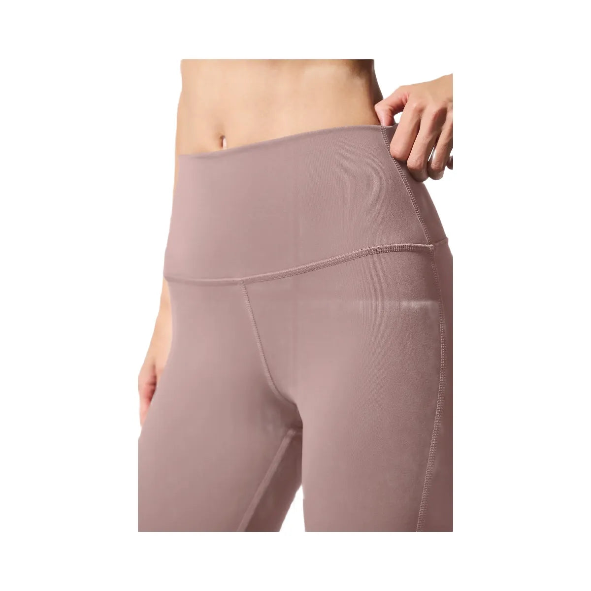 Alo Women's Airbrush High-Waist 7/8 Bootcut Legging - Taupe
