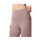 Alo Women's Airbrush High-Waist 7/8 Bootcut Legging - Taupe