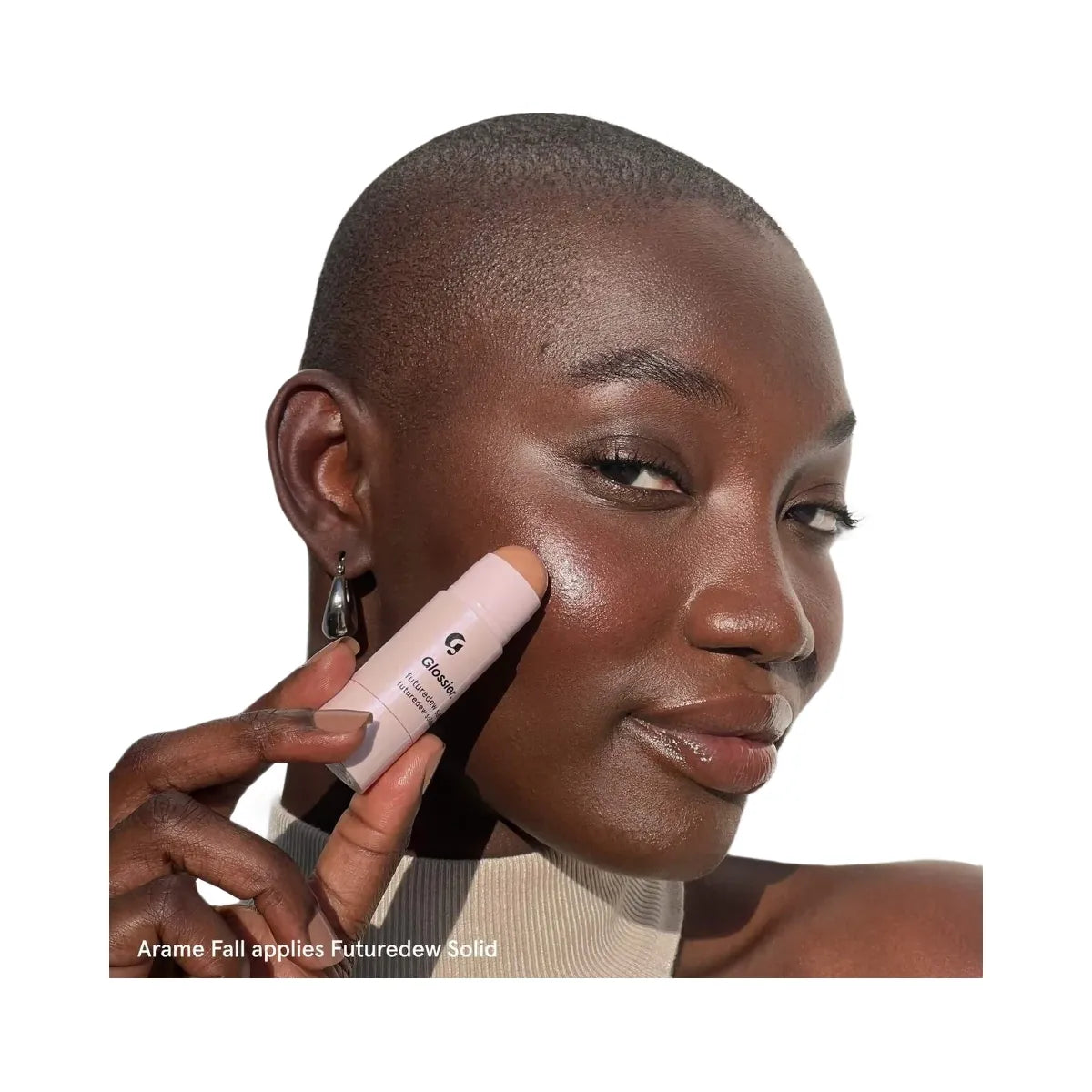 Glossier Futuredew Solid Oil-Serum Illuminator - Dewy Shimmer