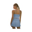 Alo Women's Doubles Only Bra Tank - Seashell Blue