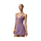 Alo Women's Airbrush Splendor Dress - Plum Kiss