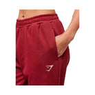 Gymshark Training Fleece Joggers - Athletic Burgundy