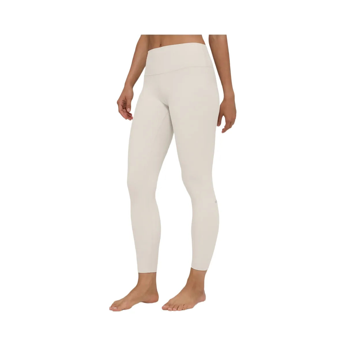 Alo Women's Alosoft High-Waist 7/8 Highlight Legging - Bone
