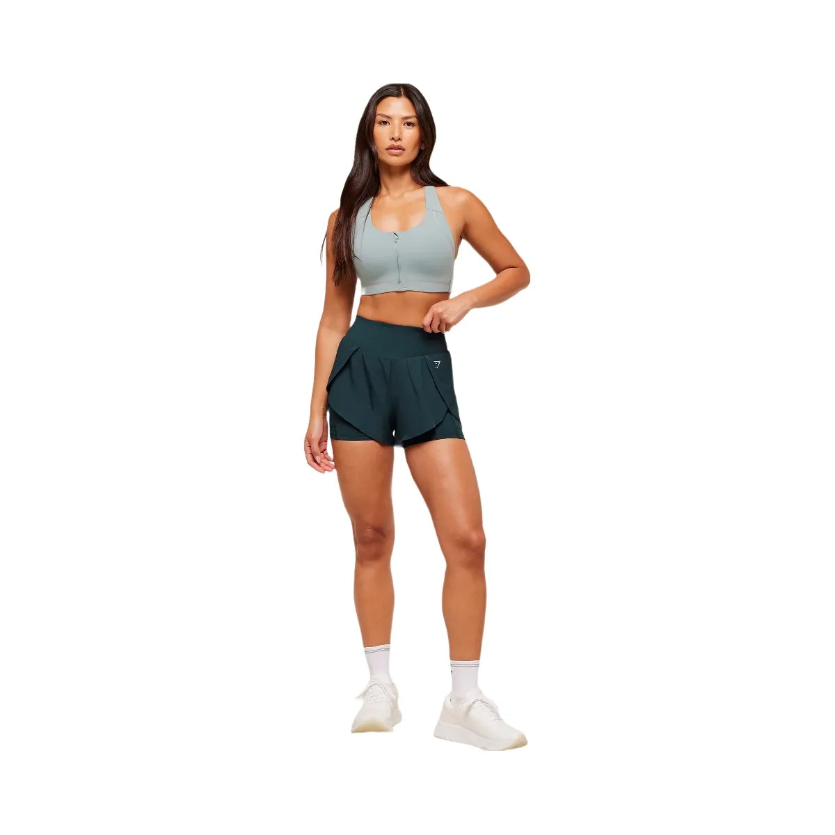 Gymshark Running 2-in-1 Shorts - Deep Petrol Blue
