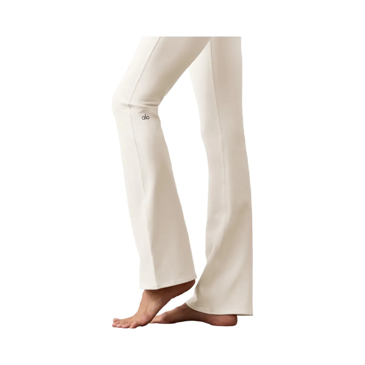 Alo Women's Airbrush High-Waist Bootcut Legging - Ivory