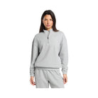 Gymshark Rest Day Sweats 2.0 1/4 Zip Pullover - Light Grey Core Marl