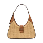 Kate Spade Nouveau Straw Small Shoulder Bag Cavern Clay Multi
