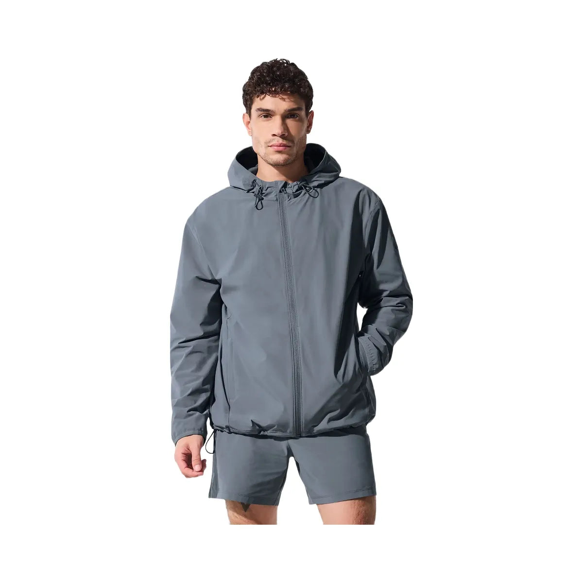 Alo Men's Performance On-The-Go Jacket - Steel Grey