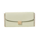 Kate Spade Phoebe Turnlock Wallet on chain Sage Bundle