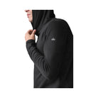 Alo Men's Conquer Reform Long Sleeve With Hood - Black