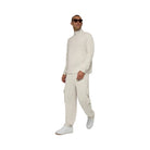 Alo Men's Double Take Long Sleeve 1/4 Zip - Bone