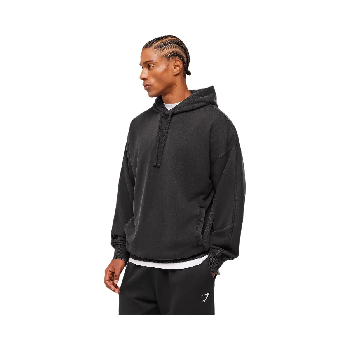 Gymshark Power Washed Hoodie - GS Black