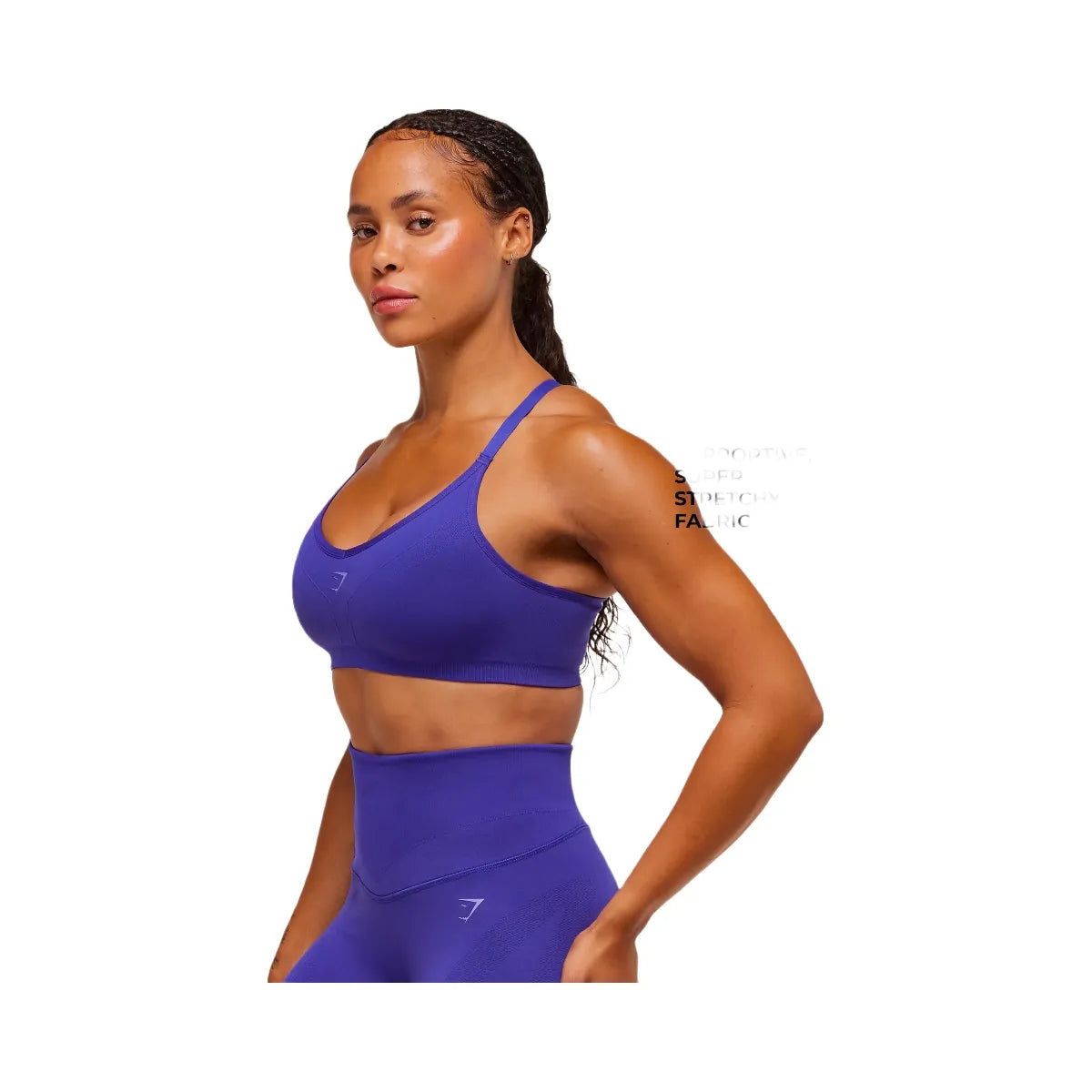 Gymshark Activate Seamless Bralette - Cobalt Purple