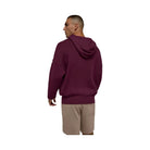 Alo Men's Scholar Hooded Sweater - Burgundy