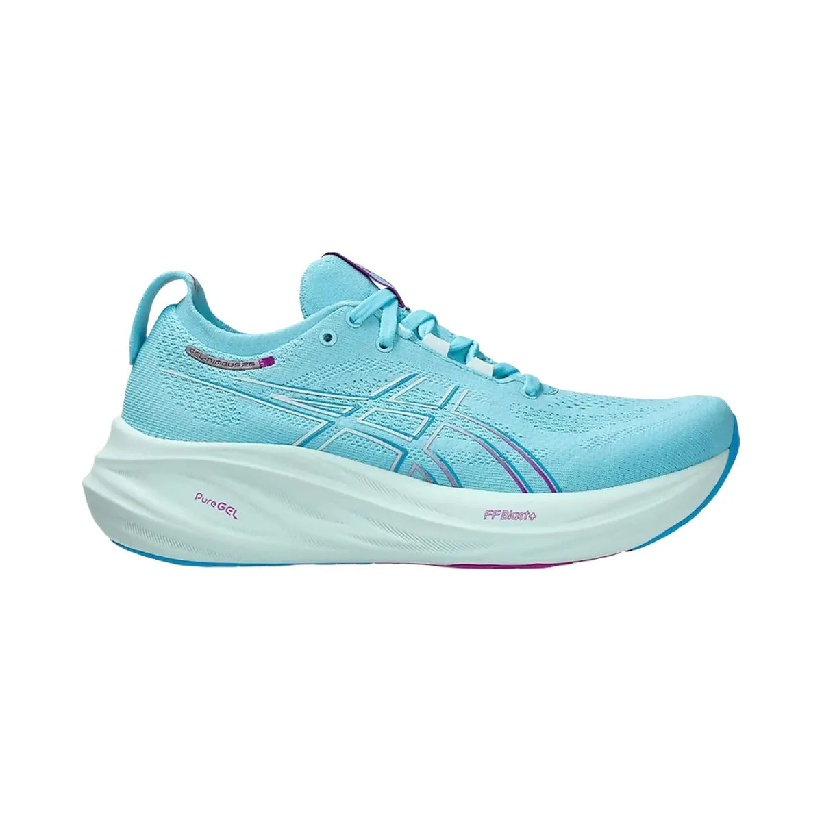 Asics Gel-Nimbus 26 Bright Cyan Bold Magenta (Women'S)