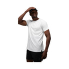 Alo Men's ALO Vapor Crewneck Short Sleeve - White