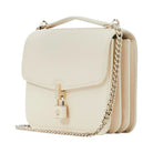 Kate Spade Locket Large Flap Shoulder Bag Parchment