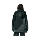 Alo Women's Make Waves Hoodie - Charcoal Green Tonal