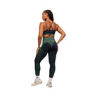 Gymshark Apex Seamless Leggings - Heavy Blue/Active Green