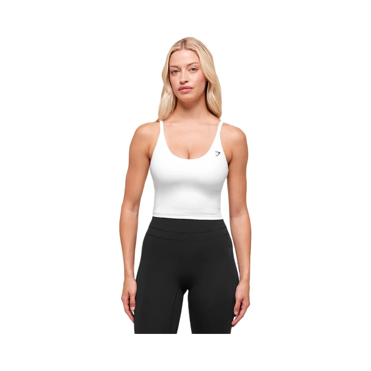 Gymshark Training Cami Tank With Shelf - White