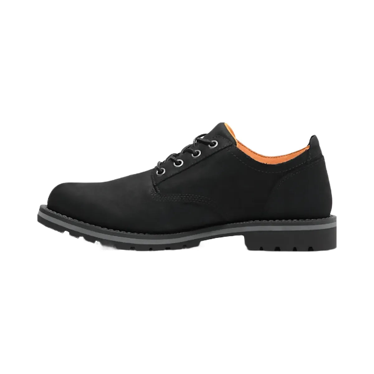 Timberland Redwood Falls Waterproof Shoe Black Nubuck Men'S