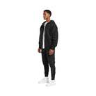 Gymshark Crest Oversized Zip Up Hoodie - Black