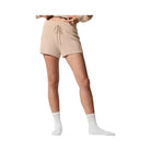 Alo Women's Cashmere High-Waist Plush Waffle Short - Macadamia Blush