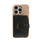 Kate Spade Morgan Colorblocked iPhone 14 Pro Cardholder Case Earthenware Black Multi