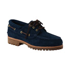 Timberland 3-Eye Classic Lug Boat Shoe American Eagle Navy Suede