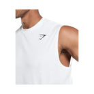 Gymshark Arrival Oversized Tank - White