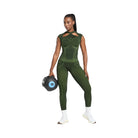 Gymshark Apex Seamless Midi T-Shirt - Trail Green/Energy Gelato Green