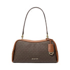 Michael Kors Cecily Medium Signature Logo Shoulder Bag Brown