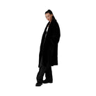 Alo Women's Oversized Faux Fur Trench - Black