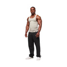 Gymshark Ribbed Tank 3pk - White/Black/Stone Grey Marl