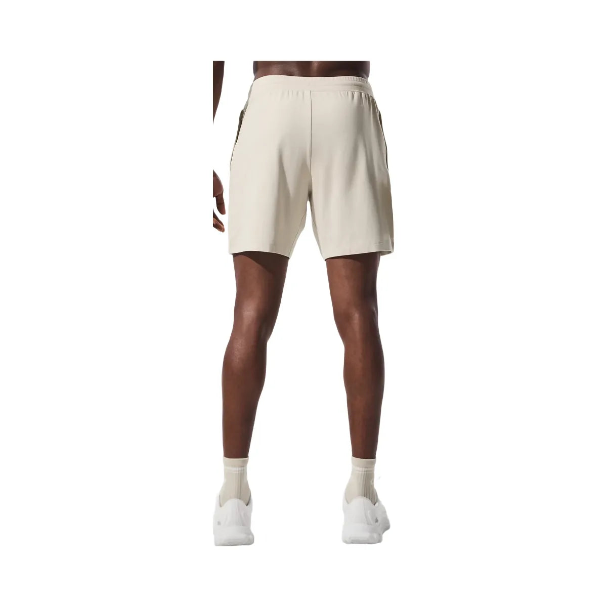 Alo Men's 7" Conquer React Performance Short - Bone